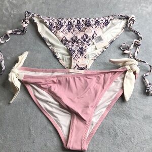 2 Eberjey Bikini Bottoms in Size M New with tags